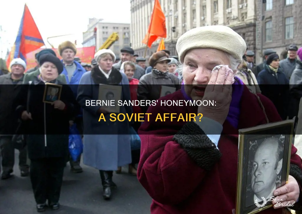 did bernie sanders go to the ussr on his honeymoon