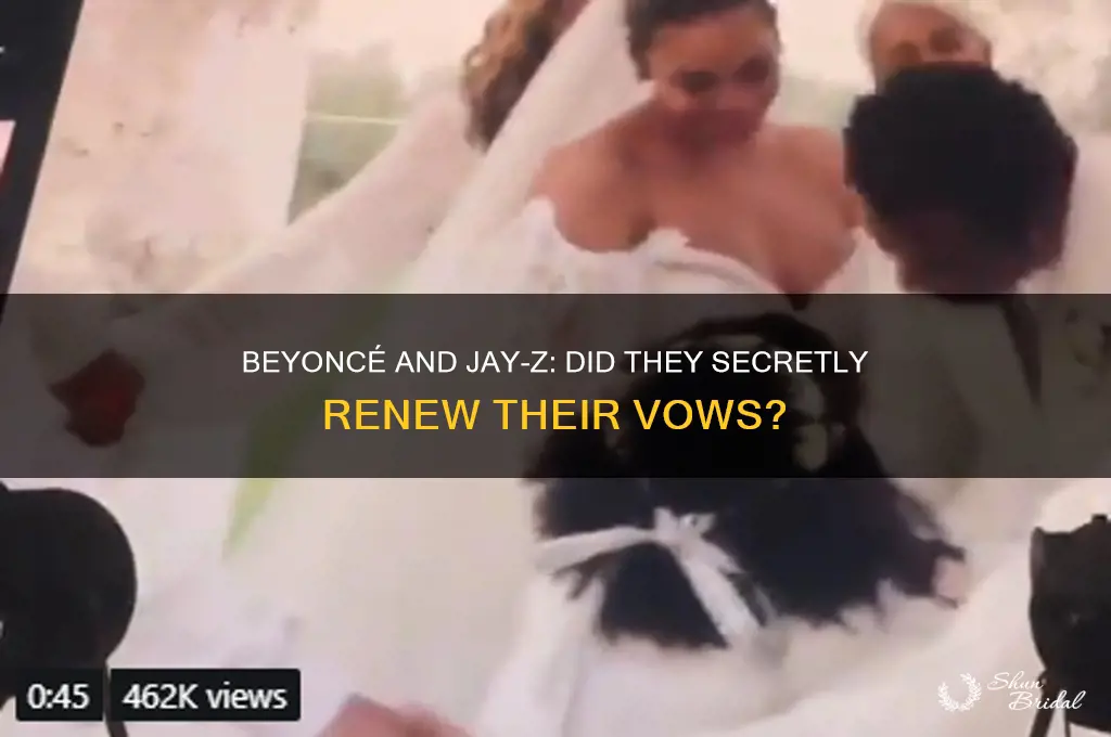 did beyonce and jay z renew their vows