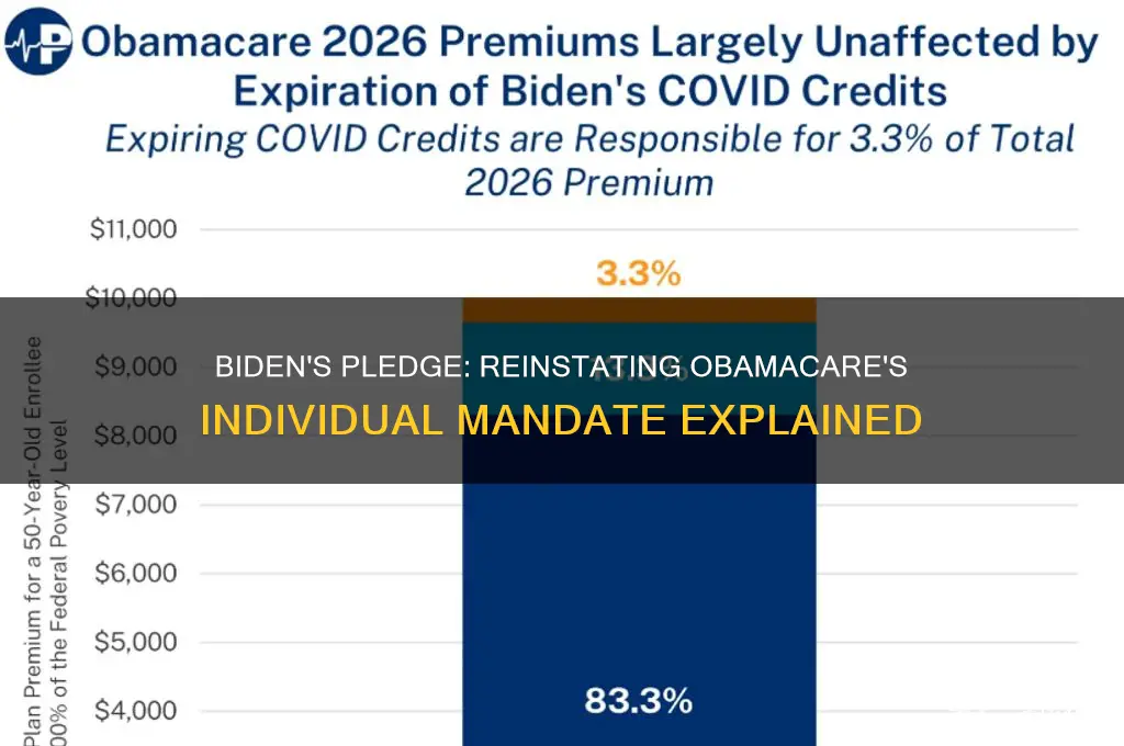 did biden vow to reinstate obamacare