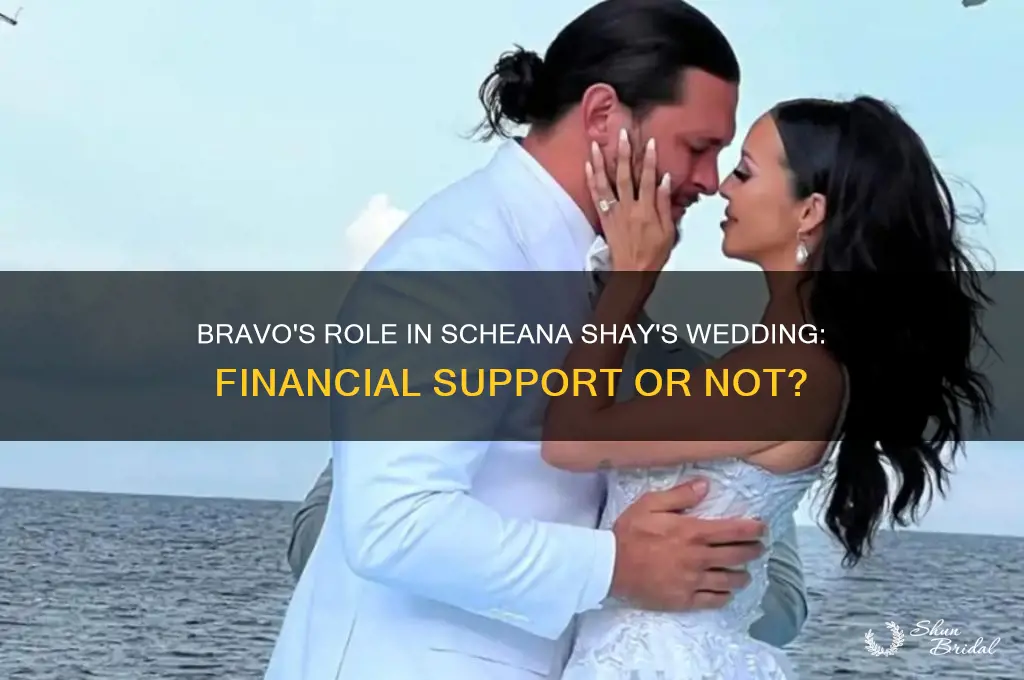 did bravo pay for scheana shay wedding