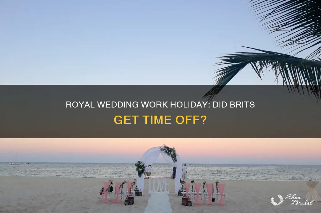 did brits have off work for royal wedding