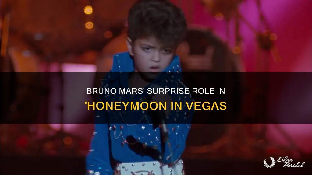 did bruno mars appear in honeymoon in vegas