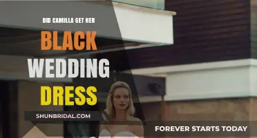 Camilla's Black Wedding Dress: A Bold Fashion Statement