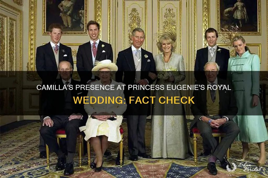 did camilla go to eugenie