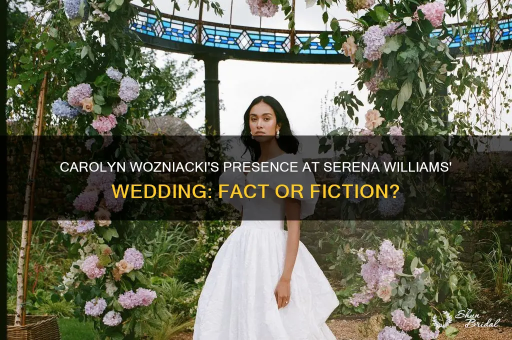 did carolyn wozniaki go to serena