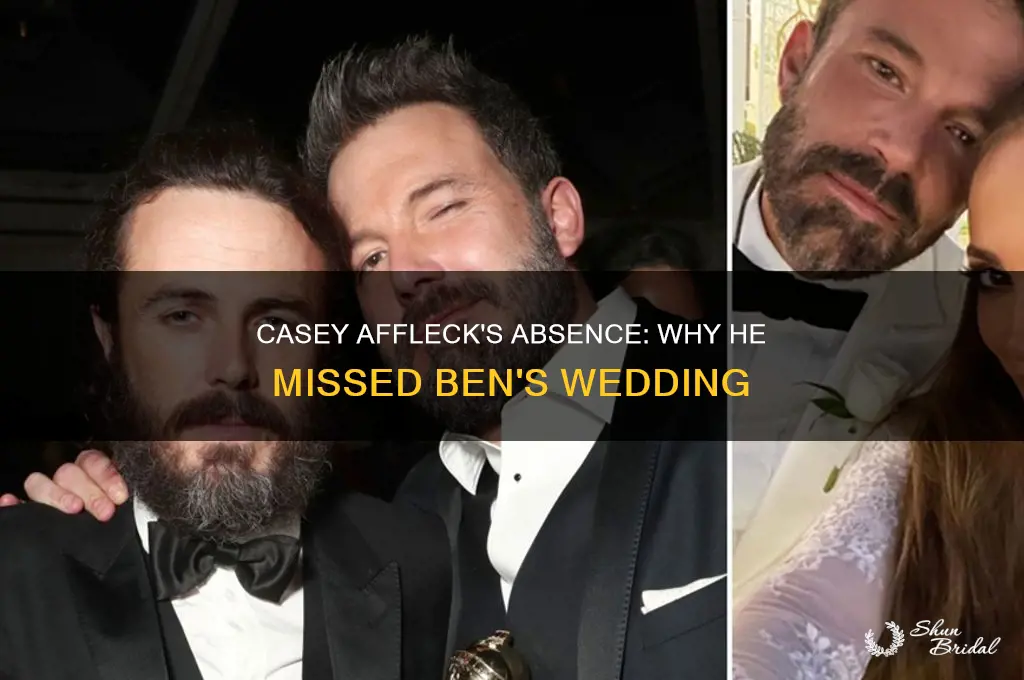 did casey affleck go to ben