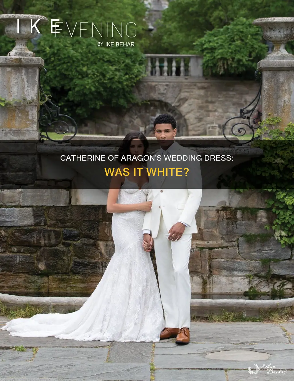 did catherine of aragon wear white wedding dress