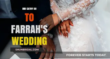 Cathy's Absence: Did She Miss Farrah's Wedding Amidst Drama?