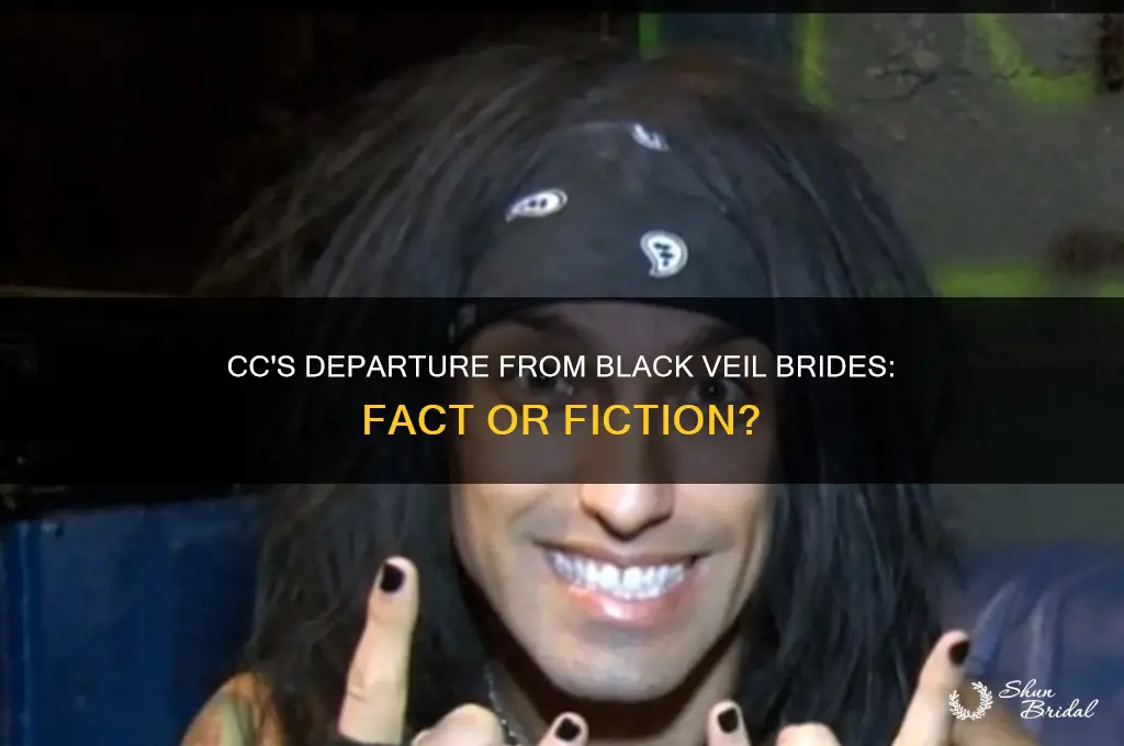 did cc leave black veil brides