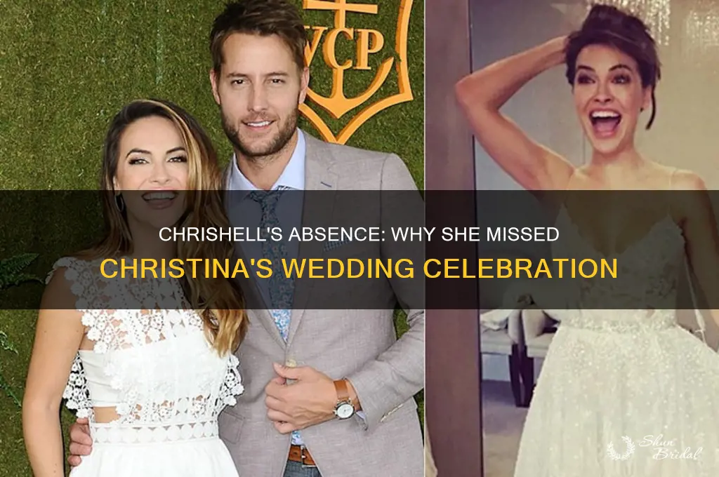 did chrishell go to christina