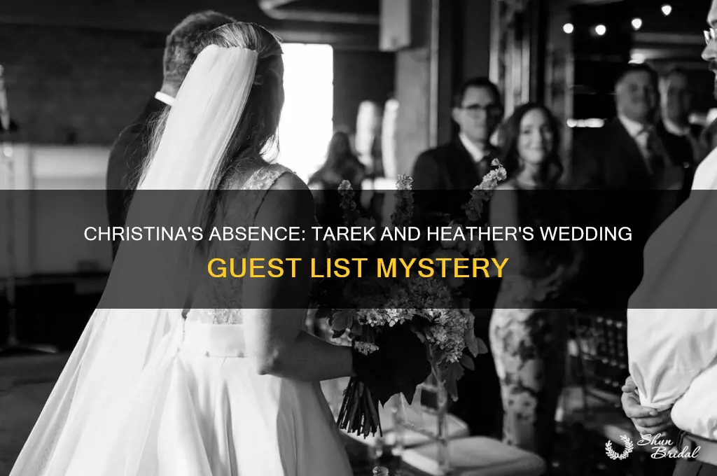 did christina go to tarek and heather