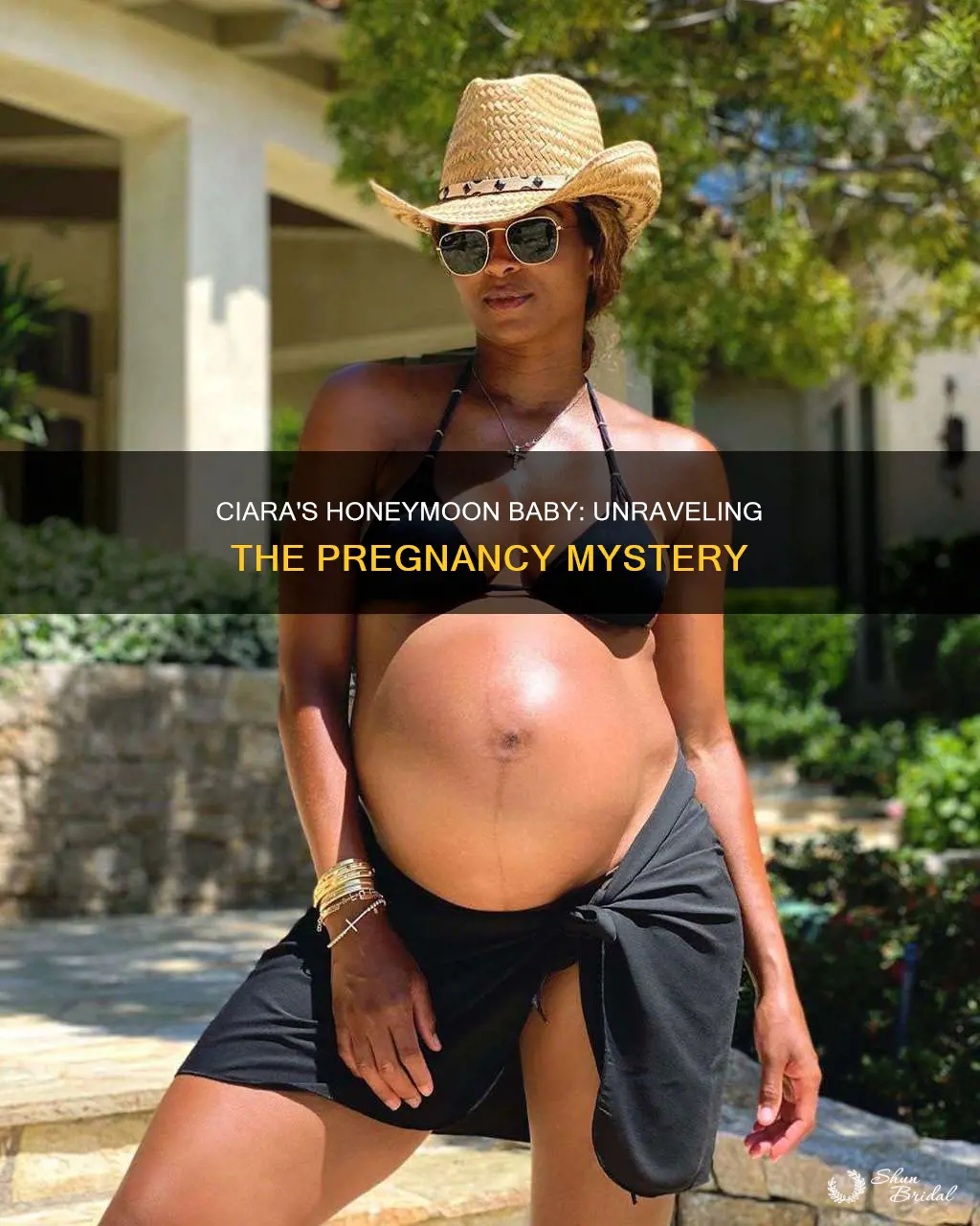 did ciara get pregnant on honeymoon