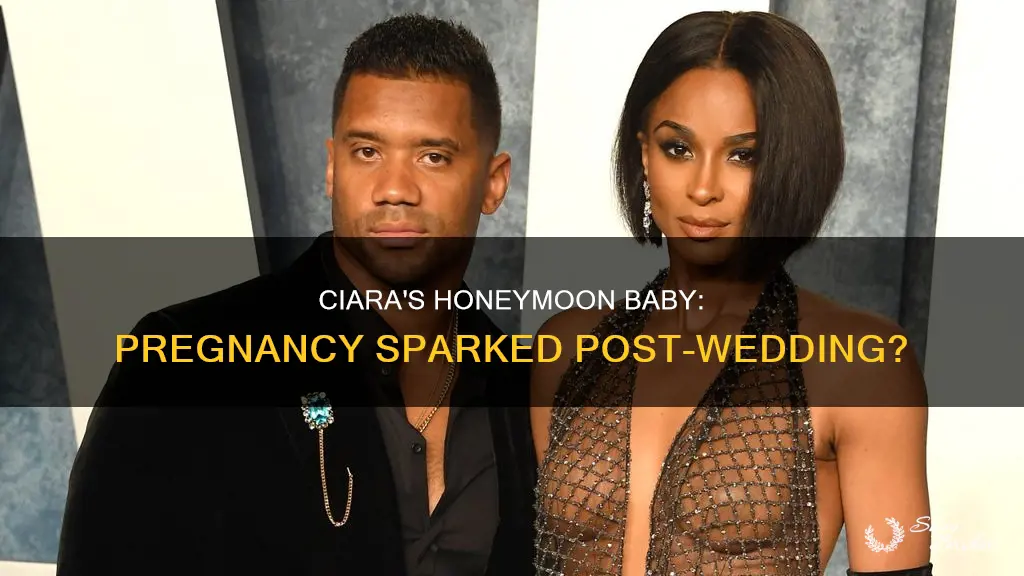 did ciara get pregnant on honeymoon