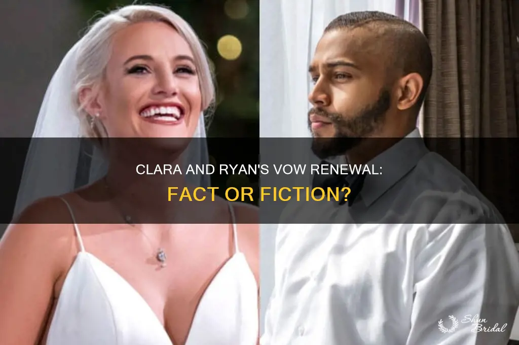 did clara and ryan have a vow renewal