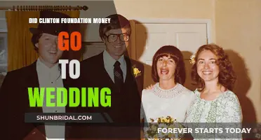 Clinton Foundation Funds: Did Wedding Expenses Receive Charitable Donations?