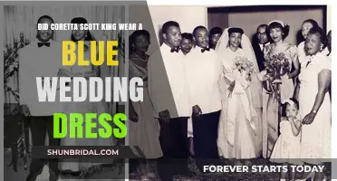Coretta Scott King's Wedding: Blue Dress, Unique Choice