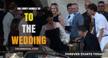Corey Gamble's Absence: Did He Attend the Wedding?