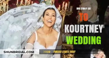 Corey's Absence: Was He Invited to Kourtney's Wedding?