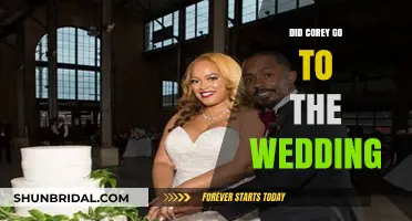 Corey's Absence: Unraveling the Mystery of the Missed Wedding