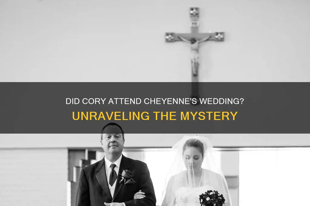 did cory go to cheyenne