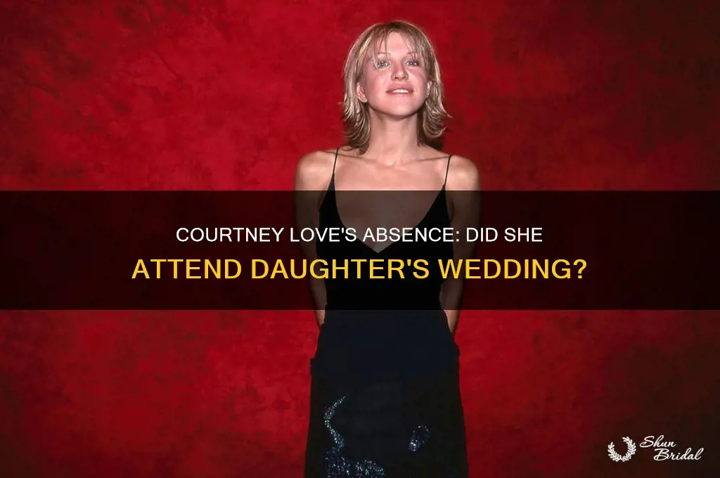 did courtney love go to her daughter