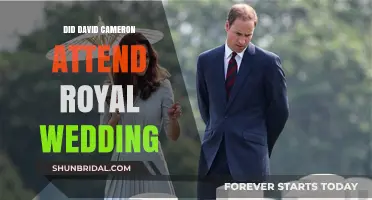 David Cameron's Presence at the Royal Wedding: Fact or Fiction?