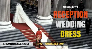 Diana's Wedding: The Reception Dress
