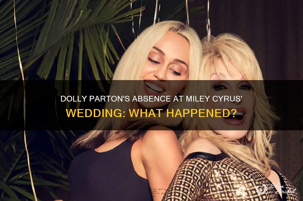 did dolly parton go to miley cyrus wedding