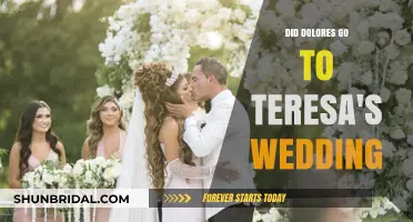 Dolores at Teresa's Wedding: Fact or Fiction?
