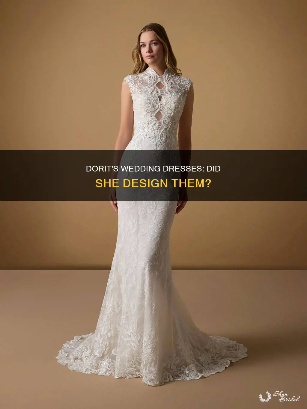did dorit design the wedding dresses