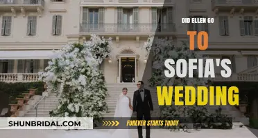 Ellen's Absence at Sofia's Wedding: What Really Happened?
