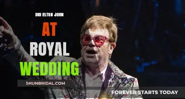 Elton John's Royal Wedding Performance: A Memorable Musical Moment