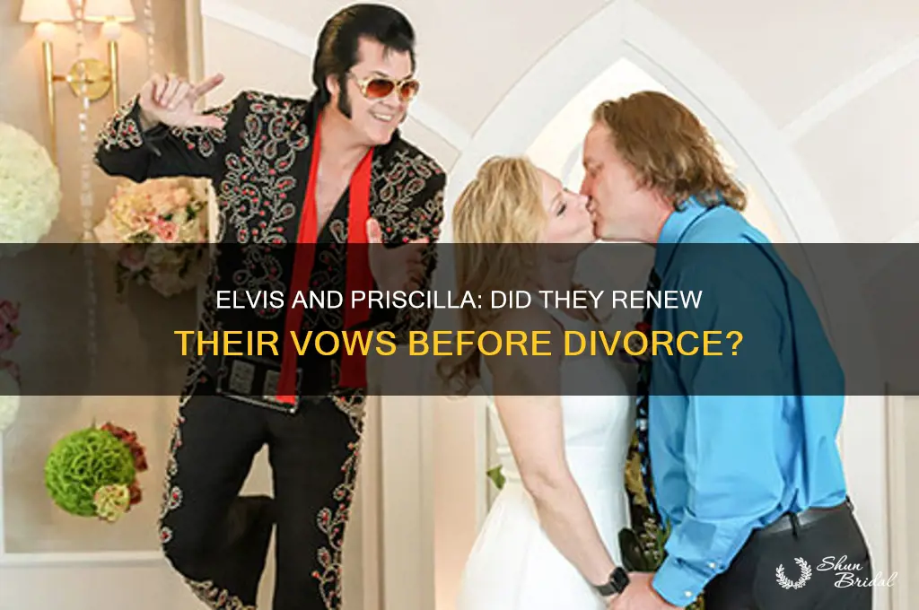 did elvis and priscilla renew their vows