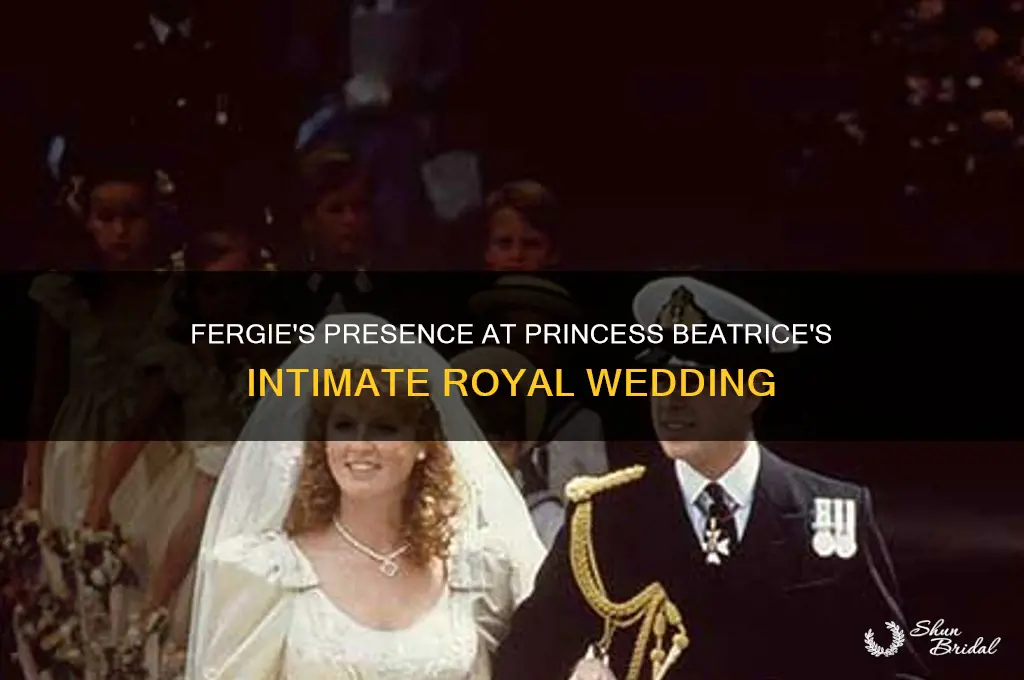 did fergie go to beatrice