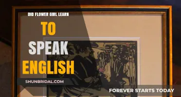 Did the Flower Girl Learn English? Her Inspiring Language Journey