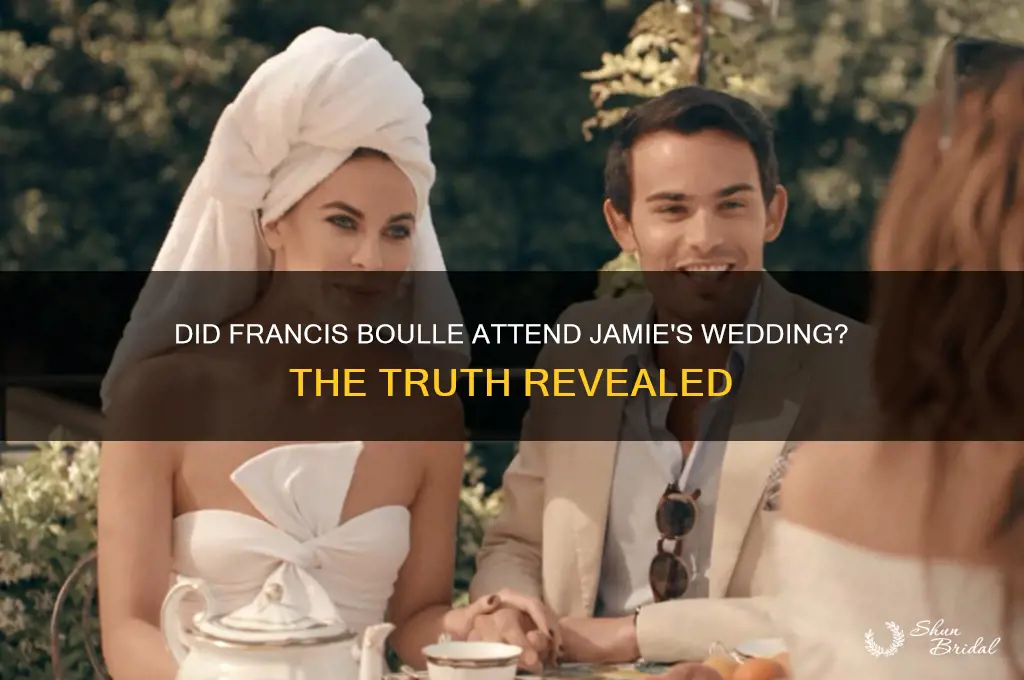 did francis boulle go to jamie