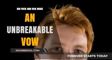 Did Fred and Ron Make an Unbreakable Vow in Harry Potter?