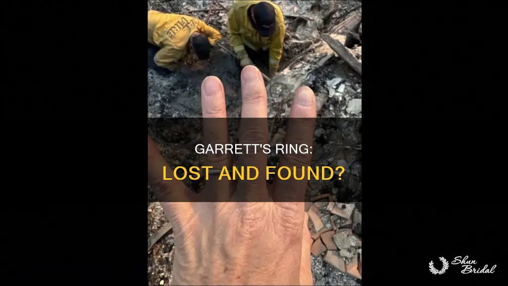 did garrett find his wedding ring