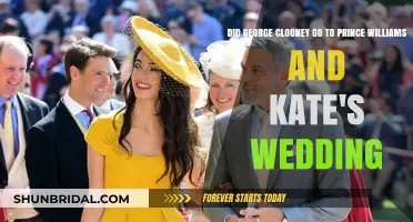 George Clooney's Attendance at Prince William and Kate's Royal Wedding