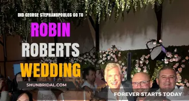 George Stephanopoulos Attends Robin Roberts' Wedding: Inside the Celebration