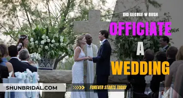 George W. Bush's Surprising Role: Officiating a Wedding?