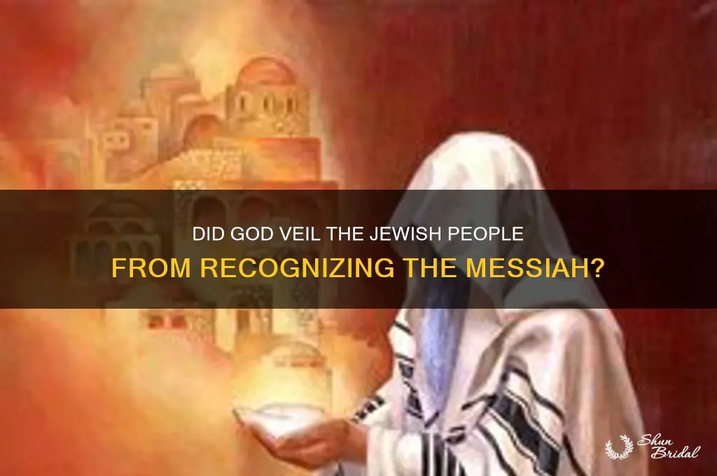 did god veil the jewish people from the messiah