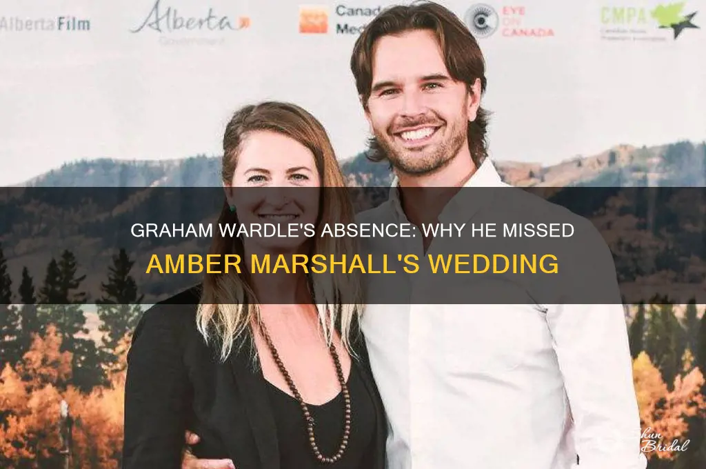 did graham wardle go to amber marshalls wedding