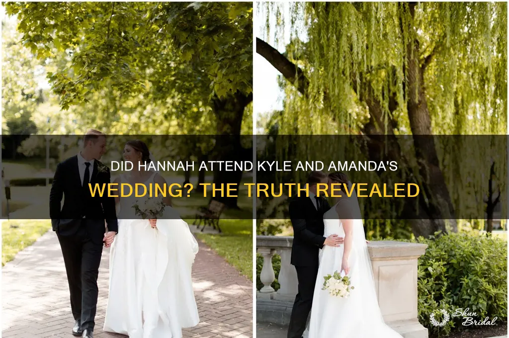 did hannah go to kyle and amanda