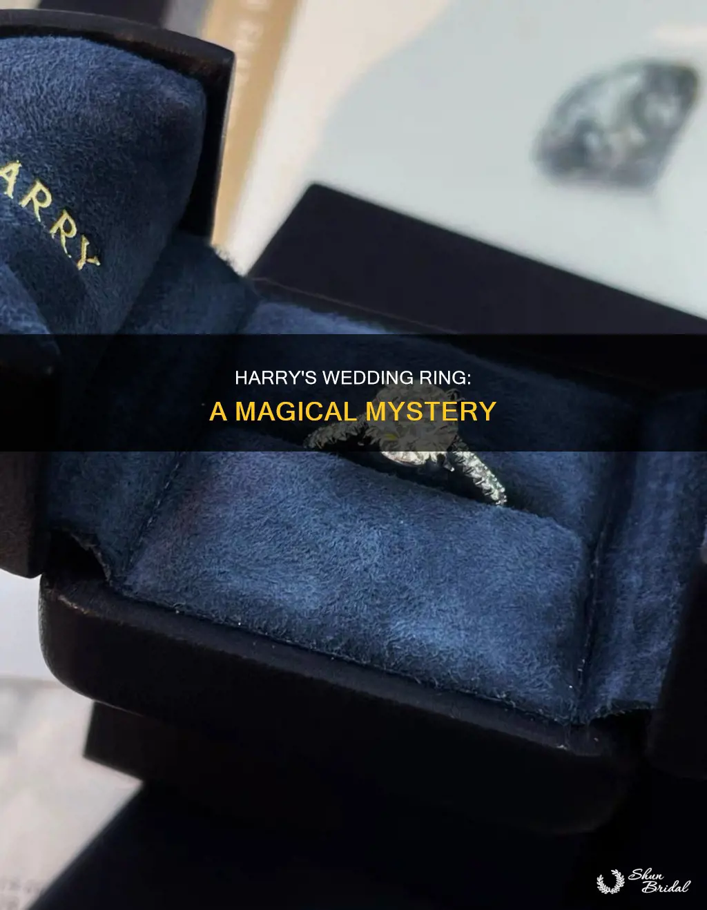 did harry get wedding ring