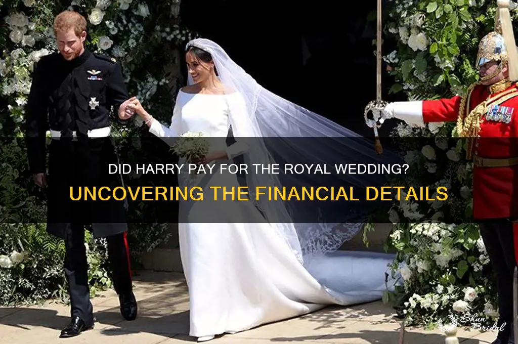 did harry pay for the wedding