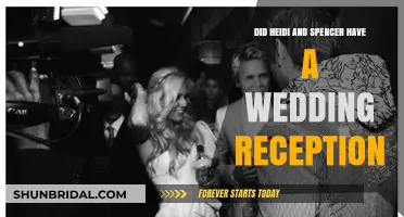 Heidi and Spencer's Wedding: Reception or No Reception?