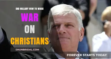 Hillary's Alleged Vow: Waging War on Christians - Fact or Fiction?