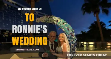Howard Stern's Absence: Why He Skipped Ronnie's Wedding