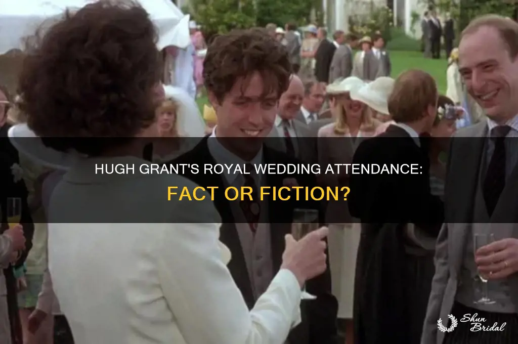 did hugh grant go to royal wedding